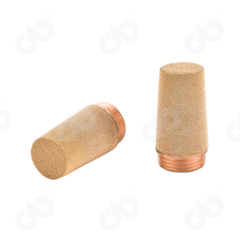 SC Type Series Muffler With Steel Copper Plated Nipple
