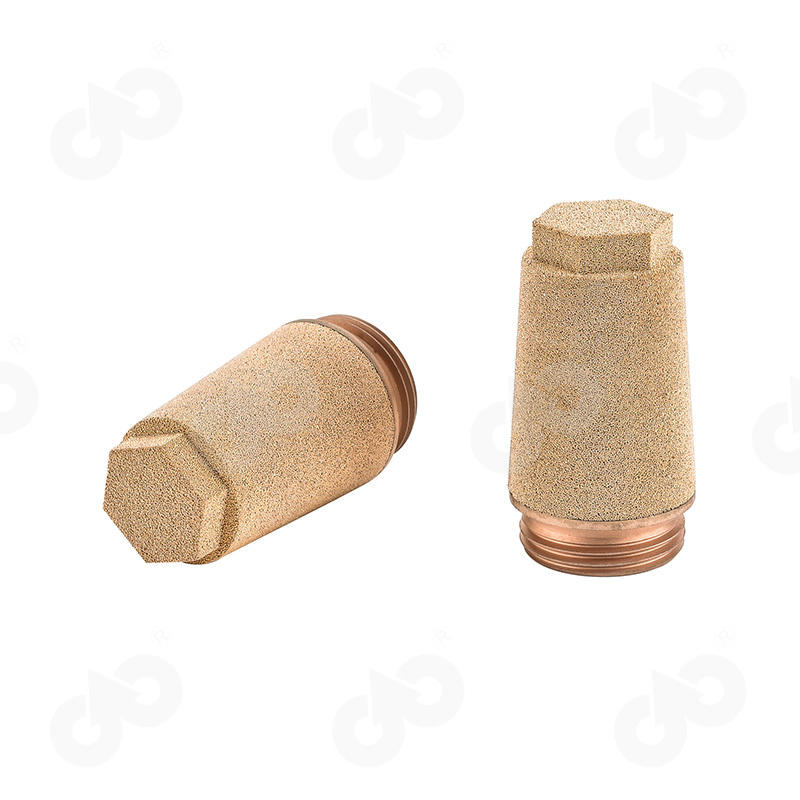 SET Type Series Muffler With Steel Copper Plated Nipple